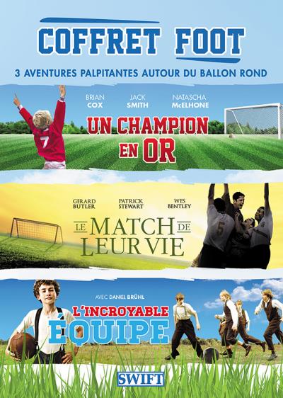 Coffret Foot 3 films DVD