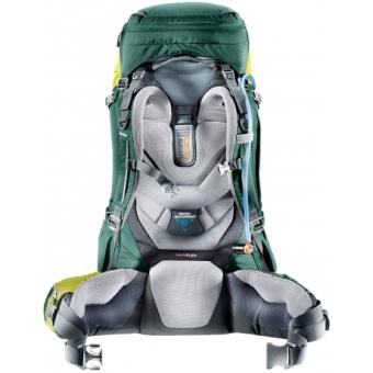 Sac à dos Deuter Aircontact 55+10 L Midnight-moss Bleu et vert
