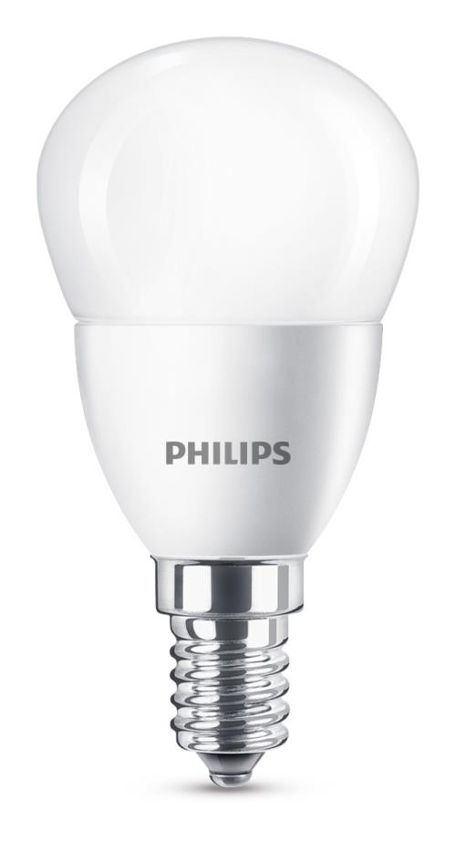 Ampoule LED sphérique Philips 4 W (25 W) E14 Blanc chaud