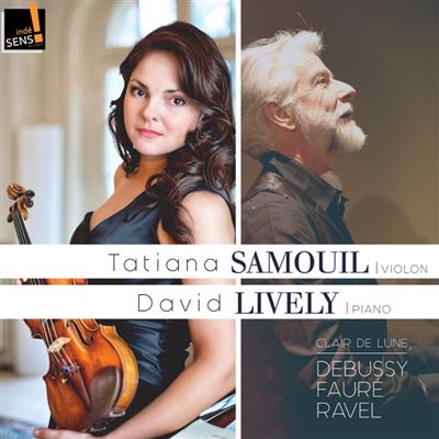 Clair de lune/sonates pour violon et piano