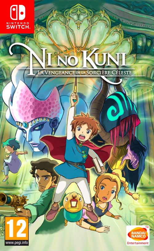 Pochette avant du jeu Ni No Kuni : La Vengeance de la Sorcière Céleste Nintendo Switch