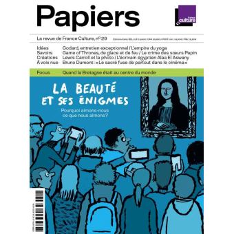 Papiers, la revue de France Culture, n°29 - 1