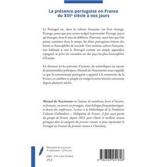 La présence portugaise en France du  XIII ème siècle à nos jours