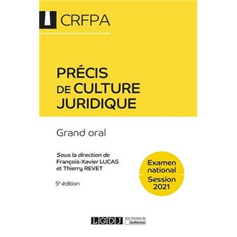 Précis de culture juridique