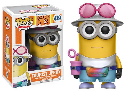 Figurine Funko Pop Moi, moche et méchant 3 Jerry Tourist 10 cm