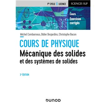 Mécanique des solides et des systèmes des solides - 3e éd