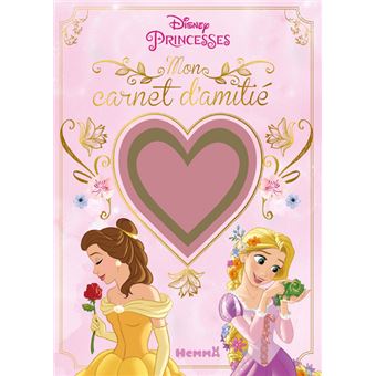Disney Princesses Mon carnet d'amitié