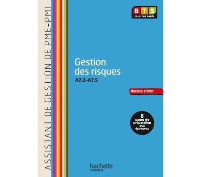 Gestion des risques , A7.2 à A7.5 BTS assistant PME PMI