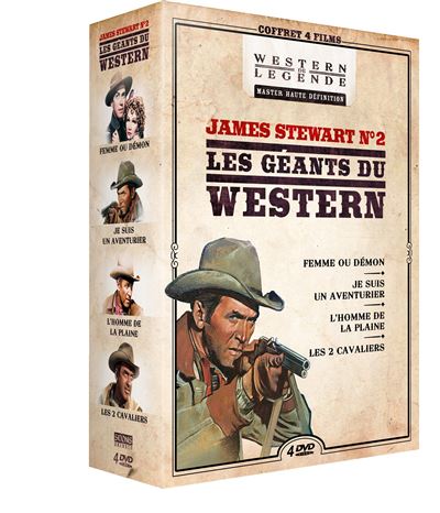 Coffret James Stewart 2 : Les géants du Western DVD