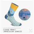 Chaussettes Curator Socks Claude Monet Impression Soleil Levant