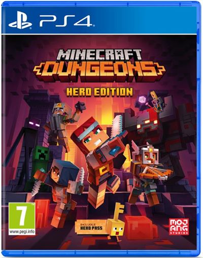 Minecraft Dungeons Hero Edition Fr/Nl PS4
