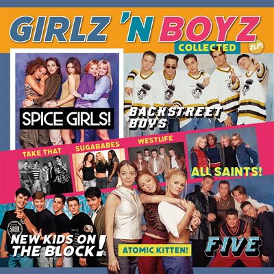 Girlz 'N Boyz Collected Édition Limitée Vinyle Bleu et Rose