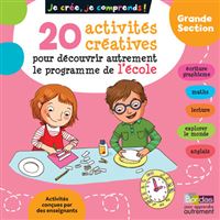 Je Cree Je Comprends 20 Activites Creatives Pour Decouvrir Autrement Le Programme De L Ecole Ms 20 Activites Creatives Pour Decouvrir Autrement Le Programme De L Ecole Broche Michele Pointeau Michele