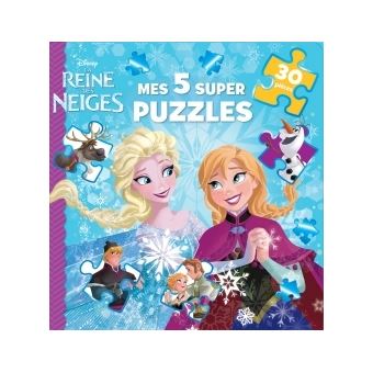 La Reine Des Neiges La Reine Des Neiges Mon Livre Puzzle Walt Disney Cartonne Achat Livre Fnac