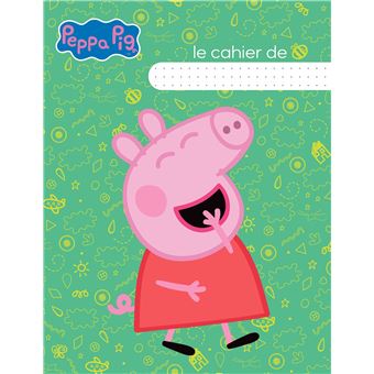 Peppa Pig - Cahier d'écolier
