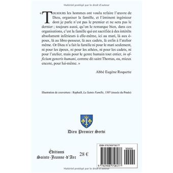 La Famille telle que Dieu l'a faite