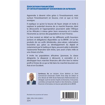 Education financière et investissement en bourse en Afrique