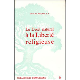 Le droit naturel à la liberté religieuse