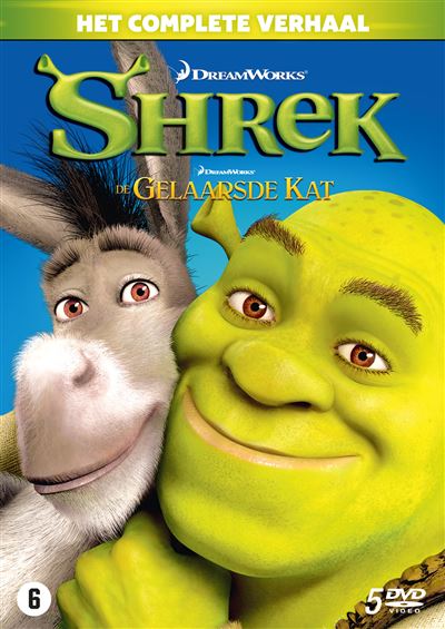 SHREK 1-4+DE GELAARSDE KAT BOX-NL