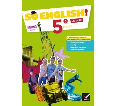 So English ! Anglais 5ème