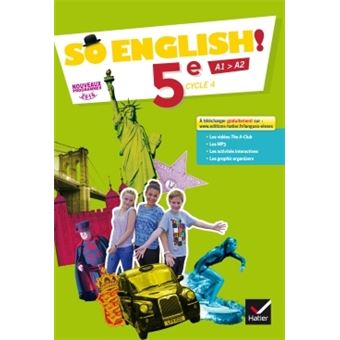 So English! - Anglais 5e Éd. 2017 - Livre élève Livre de l'élève