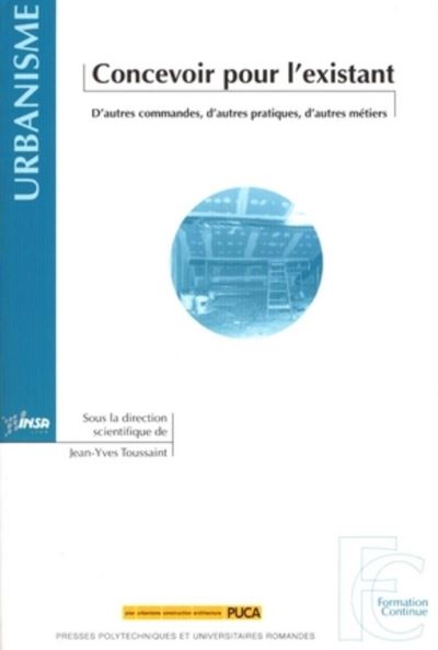 Concevoir l'existant, d'autres commandes, d'autres pratiques