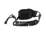 Leash coil pour Bodyboard Jobe Noir