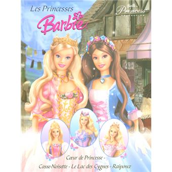 Barbie - Coffret : Casse-Noisette + Raiponce + Le Lac des cygnes +
