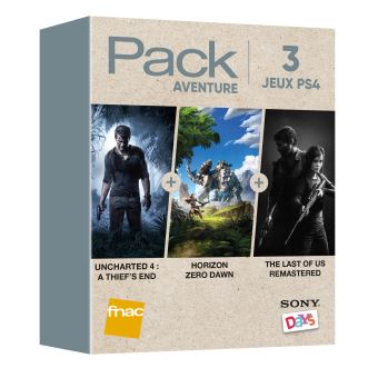 Pack De Jeux PS4 - État Comme Neuf - Sony PlayStation 4