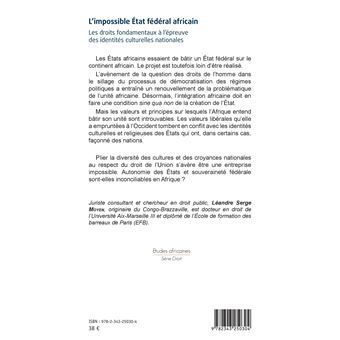 L'impossible État fédéral africain