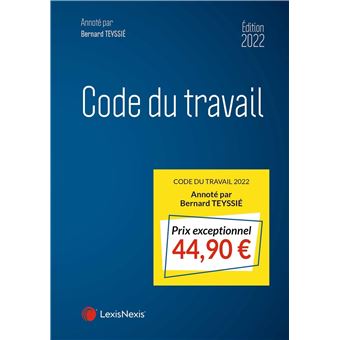 Code du travail 2022