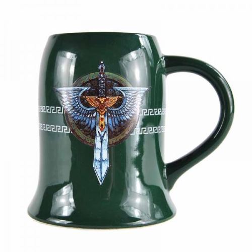 WARHAMMER-TANKARD MUG-500ML-DARK ANGELS