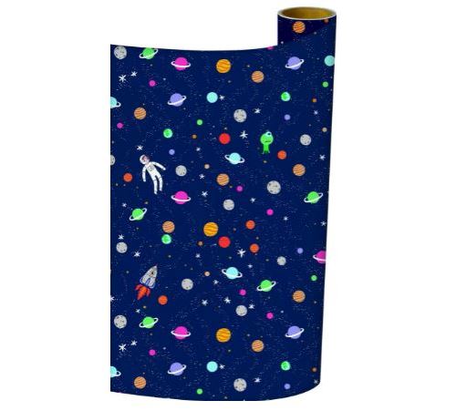 Papier cadeau Legami Premium pour enfants - 200 x 70cm par rouleau - 3 rouleaux - 3 motifs - 80 g/m² d'épaisseur