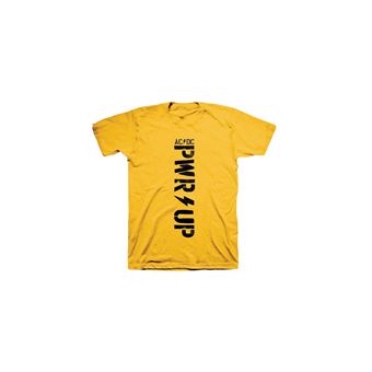 T-Shirt AC/DC Power Up Vertical Jaune