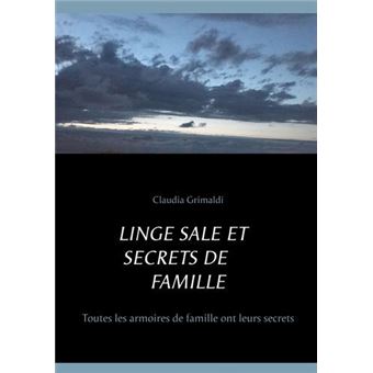 Linge sale et secrets de famille