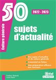50 sujets d'actualités 2022-2023
