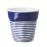 Gobelet 8 cl Revol Froissés Espresso Marinière Grand Large, Blanc / Bleu_0