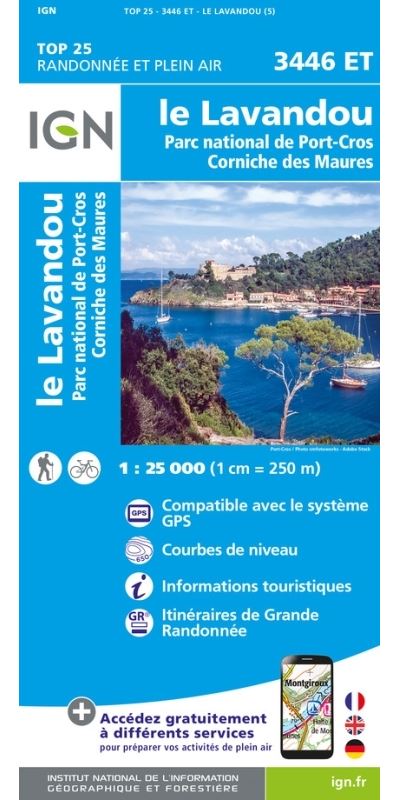 LE LAVANDOU PARC NATIONAL DE PORT CROS CORNICHE DES MAURES