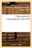 Observation de notencéphalie