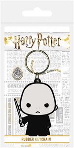 Porte-clés Harry Potter Lord Voldemort Chibi caoutchouc 6 cm