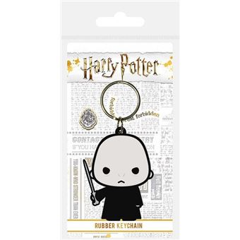 Porte-clés Harry Potter Lord Voldemort Chibi caoutchouc 6 cm