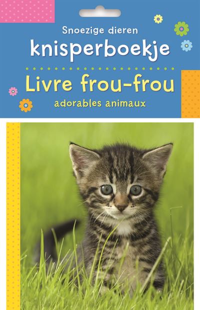SNOEZIGE DIEREN KNISPERBOEKJE / LIVRE FROU-FROU ADORABLES A