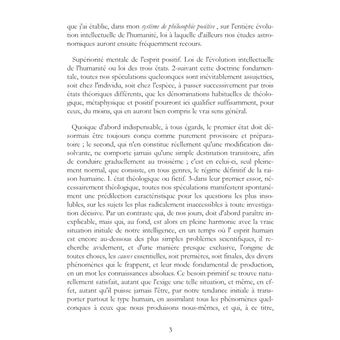 Discours sur l'esprit positif