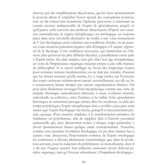 Discours sur l'esprit positif