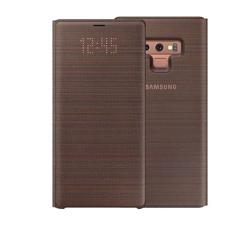 SAMSUNG GALAXY NOTE 9 LED VIEW COVER BROWN