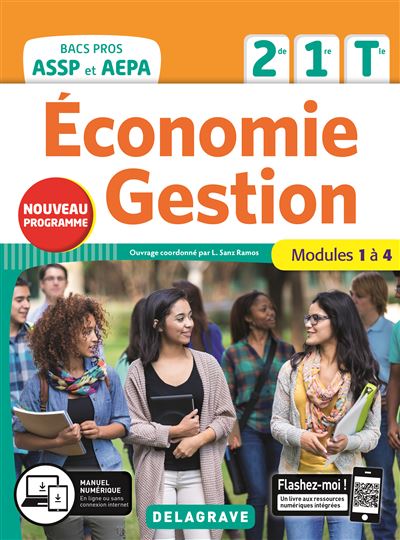 Economie-gestion 2de, 1re, Tle bac pro ASSP et AEPA 2020 - Pochette élève