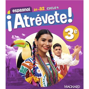 ¡Atrévete! Espagnol 3e (2024) - Manuel élève