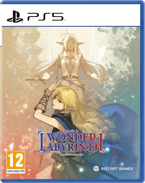 Pochette avant du jeu Record of Lodoss War Deedlit in Wonder Labyrinth PS5