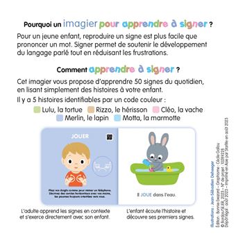 Mon imagier pour apprendre à signer