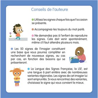 Mon imagier pour apprendre à signer